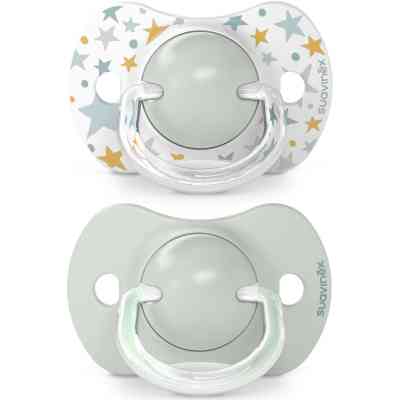 Пустышка Suavinex Dreams фізіологічна 2 шт, 6-18 місяців, зелена (308275) Винница