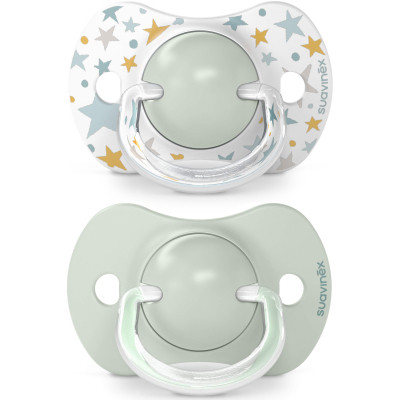 Пустышка Suavinex Dreams фізіологічна 2 шт, 6-18 місяців, зелена (308275) Винница - изображение 1