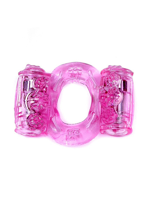 Эрекционное кольцо Ring Double Pink Sex Aura Киев - изображение 1