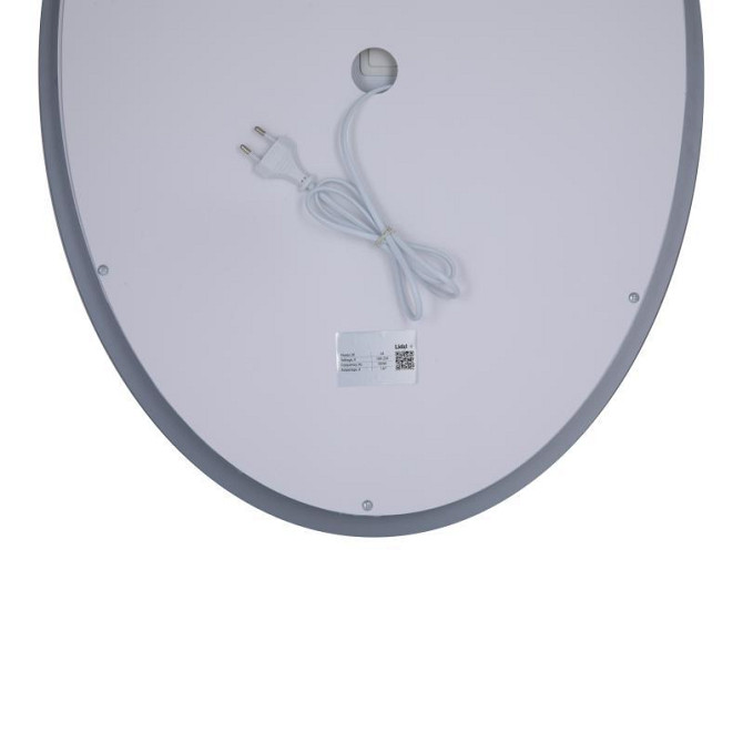 Дзеркало овальне для ванної Lidz Vida 700х500 з LED-підсвіткою Touch, з антизапотіванням, LD78LF5070 Харків - фото 7