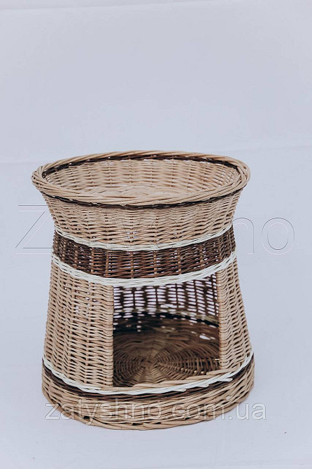 Домик для кошки и собаки из лозы Киев - изображение 6