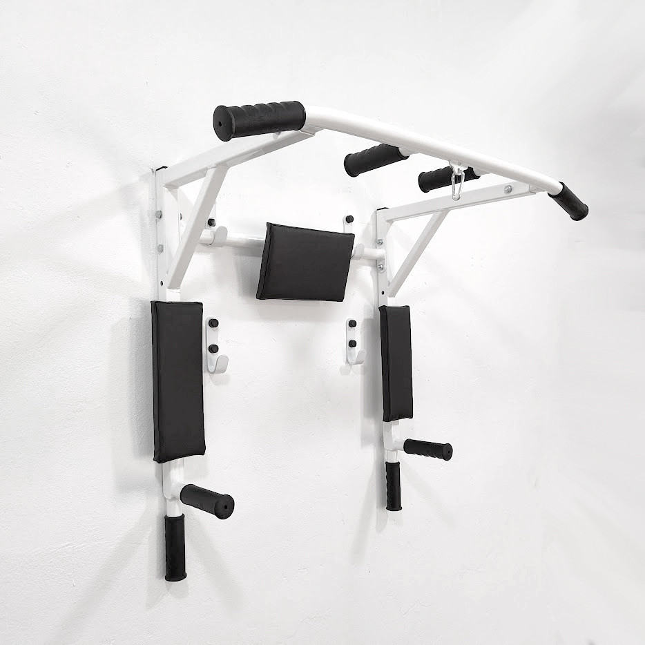 Турнік бруса прес з ГУМОВИМИ ручками 4в1 (до 250 кг*) від виробника SAB-Building для дому, на стіну, Харків - фото 9