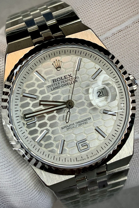 Чоловічий годинник Rolex Land Dweller мужские швейцарские часы. Киев - изображение 8