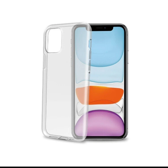 Прозрачный чехол Case•it для Apple iPhone 11 с защитной пленкой Minute One в комплекте — силиконовый гелевый чехол Киев