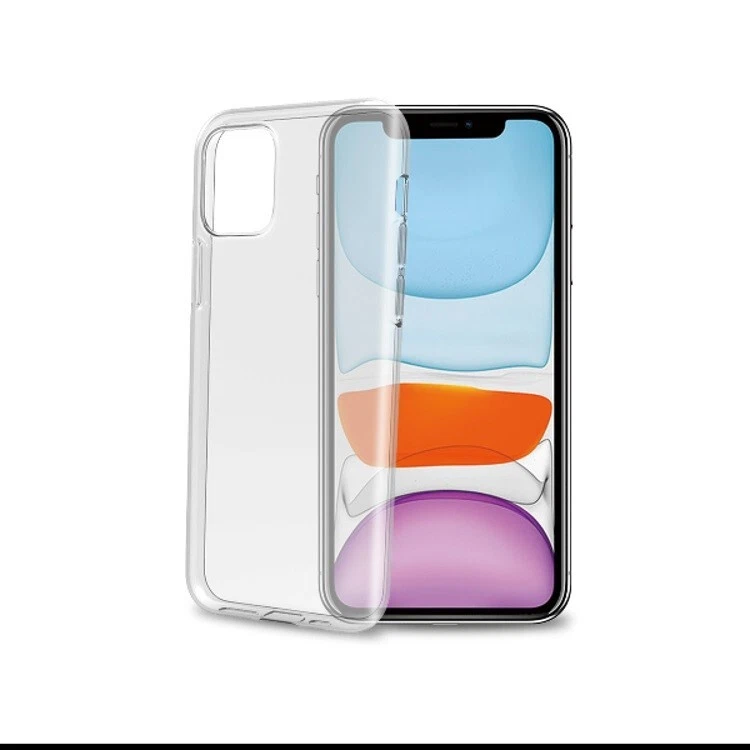 Прозрачный чехол Case•it для Apple iPhone 11 с защитной пленкой Minute One в комплекте — силиконовый гелевый чехол Киев - изображение 2