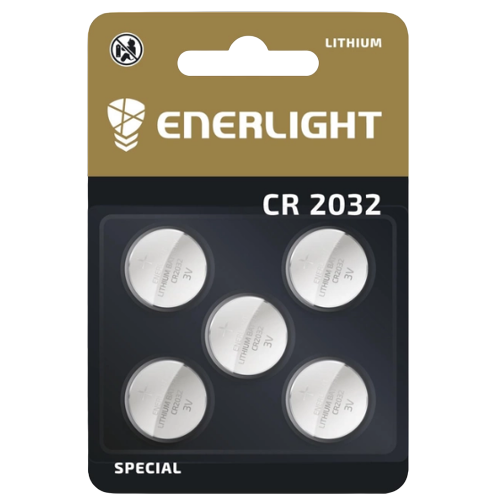 Батарейка CR2032 (бл-5шт) Enerlight Lithium Житомир