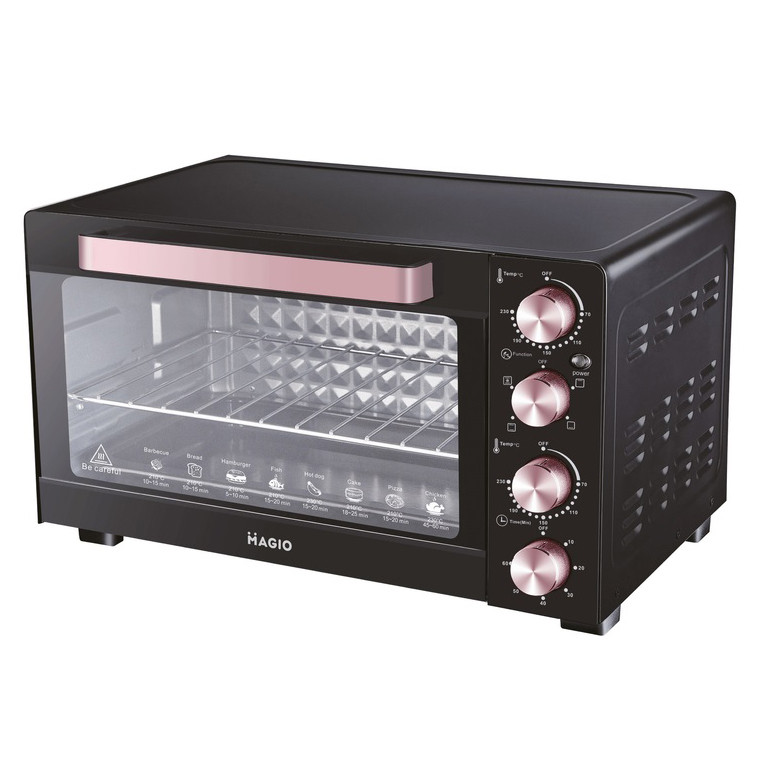 Духовка духовой шкаф MAGIO MG-250 45 л, Электродуховка для выпечки с конвекцией, Мультипечь для готовки LU-53 Львов - изображение 3