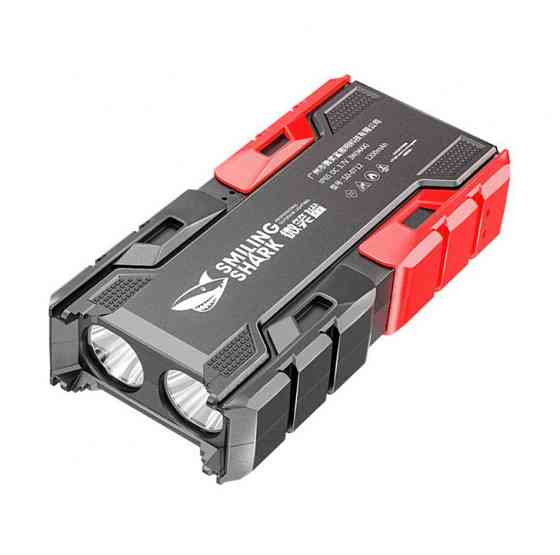 Ліхтарик LED міні повербанк 1200мАгод Type-C IP65 Smiling Shark SD-0712A Київ