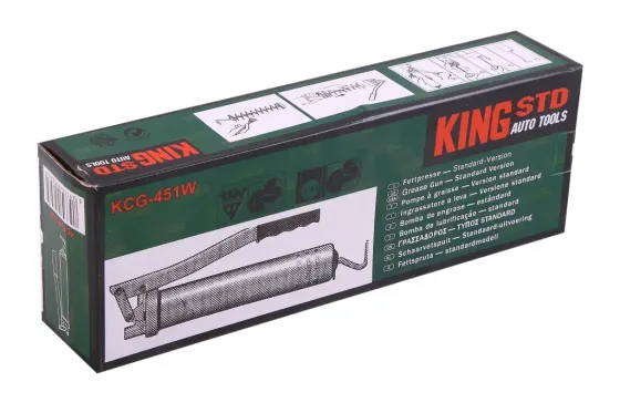 Шприц для смазки King Std резин. ручка, с насадкой Винница