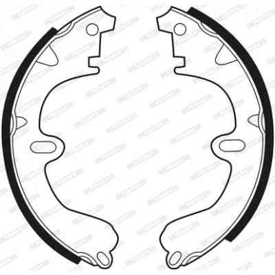 Тормозные колодки FERODO FSB208 Винница