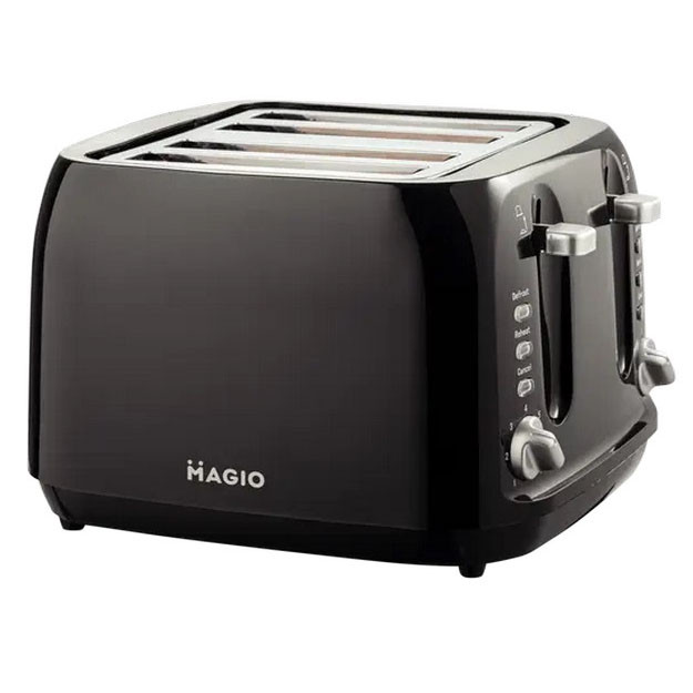 Маленький тостер Magio MG-283 1400Вт 4 тости, Тостер с пластиковым корпусом кухонный QD-47 Львов - изображение 20