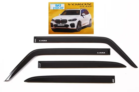 Вітровики на двері 2101 «Voron» самоклеющ. (2105) (4 шт.) Вінниця