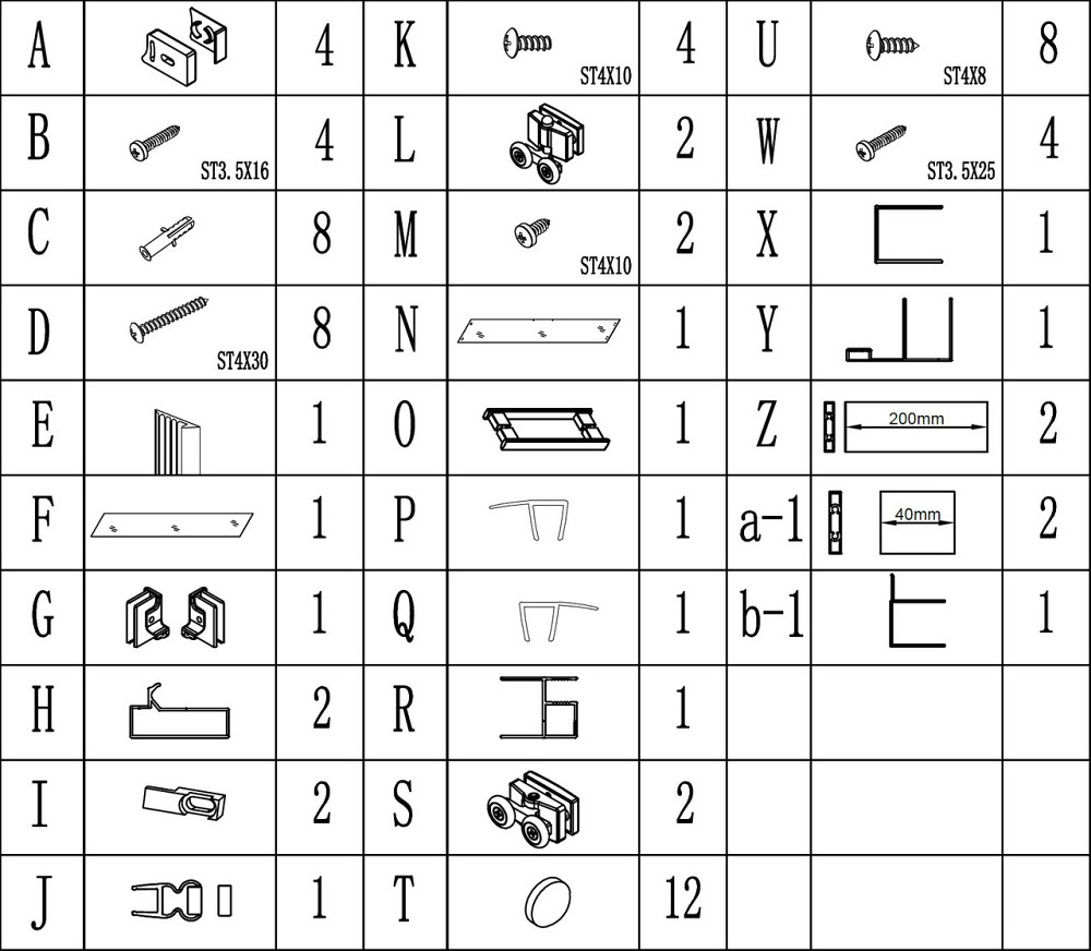 Душові двері PARSETA 120TB BRAVO (1уп.) Київ - фото 5