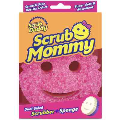 Губки кухонні Scrub Daddy Scrub Mommy Рожево-фіолетова 1 шт. (5060481022040) Вінниця
