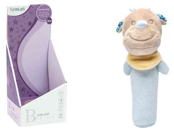 Носорог погремушка-палочка мягкая Funmuch (6533469) Киев