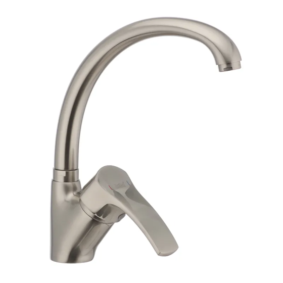 Кухонный смеситель Haiba Focus 011 из нержавеющей стали (HB0922) Харьков