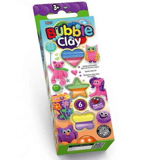 Набір креативної творчості "BUBBLE CLAY" укр (30), шт Київ - фото 1