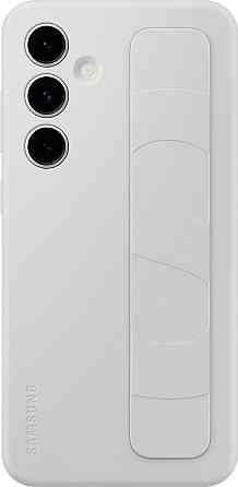 Чохол-накладка Samsung Standing Grip Case для Samsung Galaxy S24 FE SM-S721 Gray (EF-GS721CJEGWW) ( Сірий ) Харків