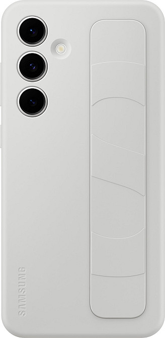 Чохол-накладка Samsung Standing Grip Case для Samsung Galaxy S24 FE SM-S721 Gray (EF-GS721CJEGWW) ( Сірий ) Харьков - изображение 2