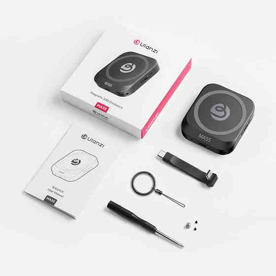 Корпус зовнішній SSD M.2 для телефону з хабом Type-C PD MagSafe Ulanzi MA55 Київ