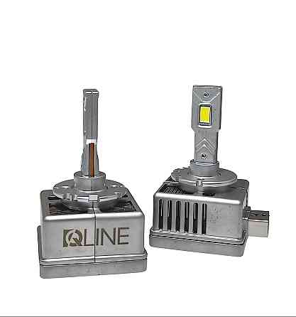 Комплект світлодіодних ламп Qline Performance D1S PK32d-2 90W Canbus 9000Lm 6000K (2 шт) Харків