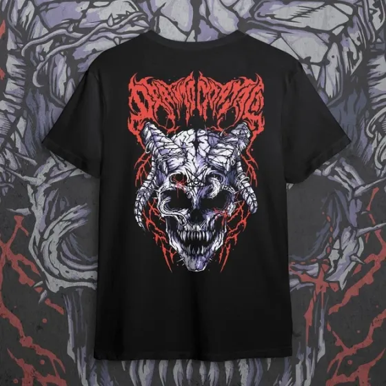 Футболка чоловіча з  принтом Demon Skul Розмір 48 Дніпро