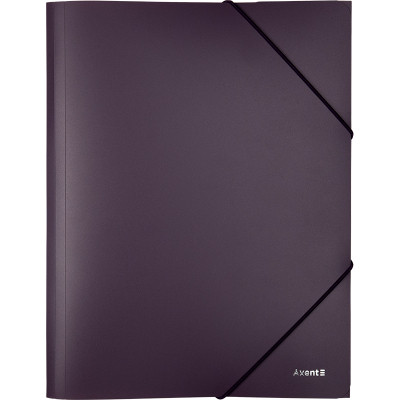 Папка на резинках Axent A4 500 мкм plum (1508-11-A) Вінниця - фото 1