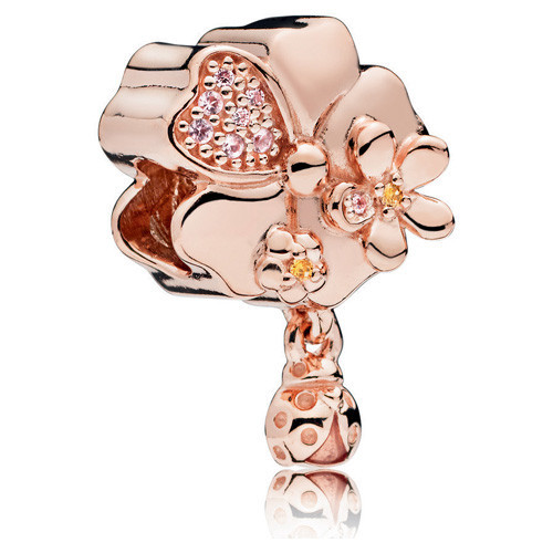 Срібна намистина Пандора  "Польова квітка" 787026NPR MasterSem Київ - фото 1