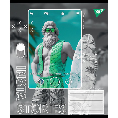 Зошит Yes Insta Storys А5 96 аркушів лінія (767949) Вінниця - фото 5