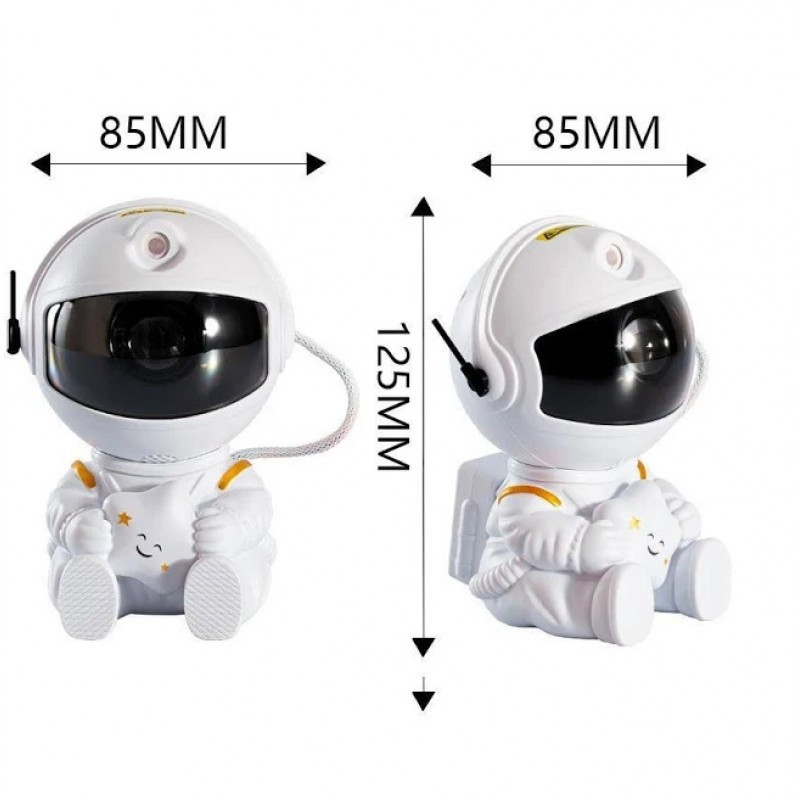 Нічник проектор зоряного неба Astronaut ефектів, керування кнопка/пульт, живлення від мережі 220V або USB Одеса - фото 4