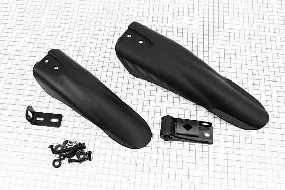 Крила пластмасові 16-20" CHILD, чорні FL-608 Бершадь