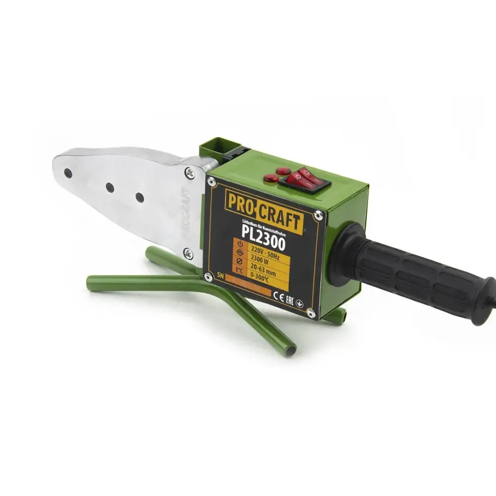 Паяльник для пластикових труб Procraft, Паяльник для труб 1500 Вт Насадки 20, 25, 32, 40, 50, 63 мм Львів - фото 4