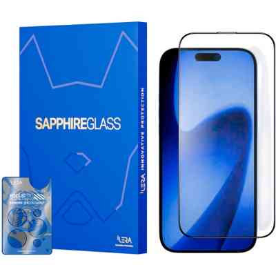 Стекло защитное iLera Sapphire Ultra Glass 2.0 iPhone 17 Pro Max (ILSPDLPL17PRMX) Винница