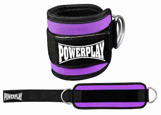 Манжети на щиколотку Power Play 3085 Фіолетові Київ