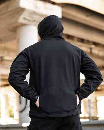 Міська тактична куртка MAXIMUS софтшел black ПП7980 Київ