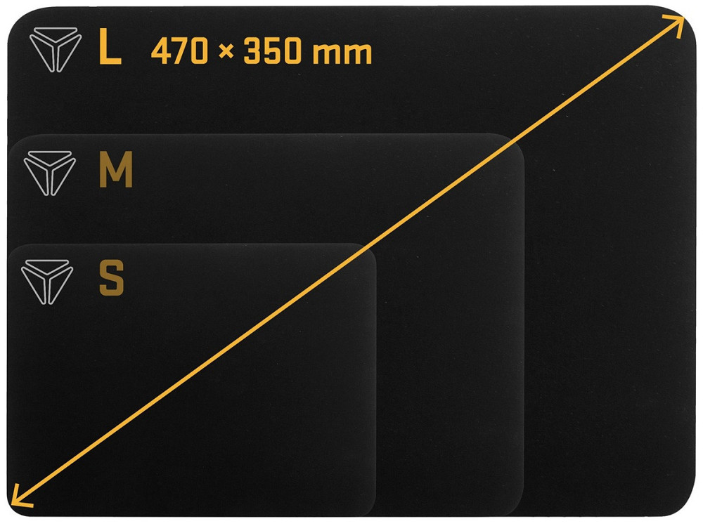 Килимок для мишi Yenkee YPM 47 Gaming pad SPEED TOP L (7090595) Київ - фото 3