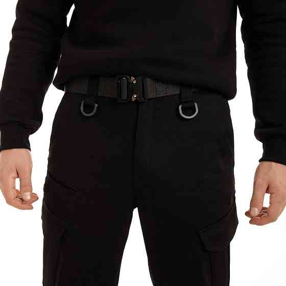 Зимові тактичні брюки чорні Pobedov trousers Tactical ЗИМА 2XL Київ