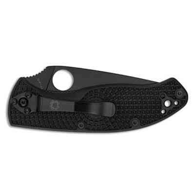 Нож Spyderco Tenacious Black Blade Lightweight полусеррейтор (C122PSBBK) Винница