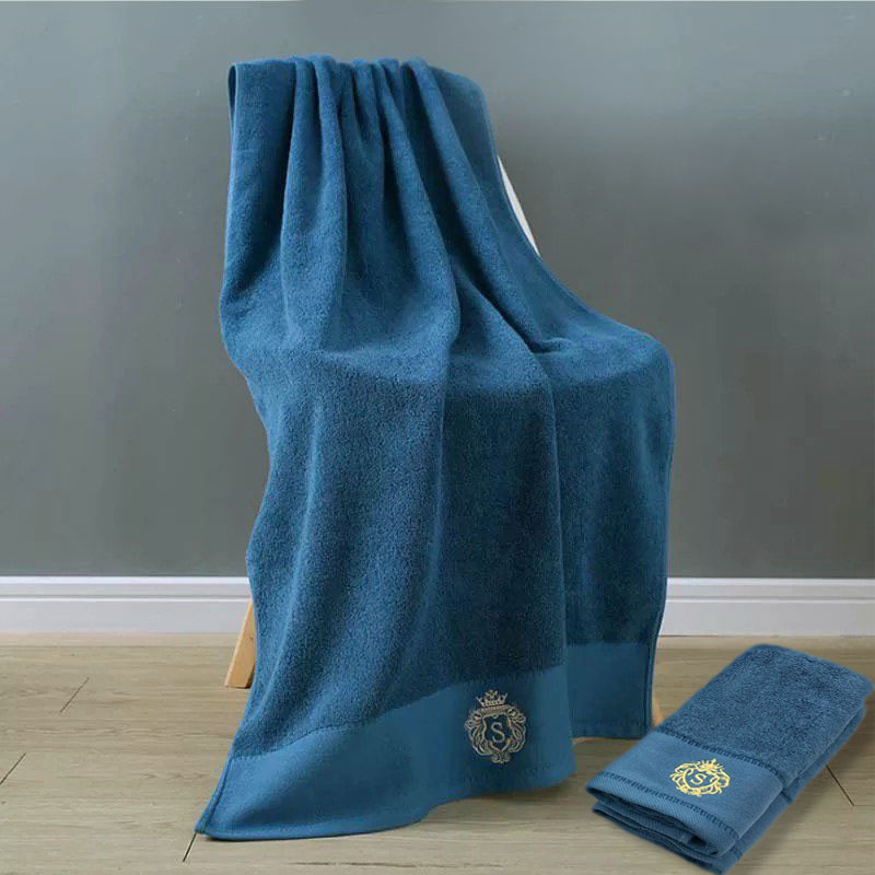 Набор Полотенец Lovely Svi - Комплект Банных Полотенец: 1 шт-70 x 140 см, 2 шт-34 x 72 см Изумруд Киев - изображение 4