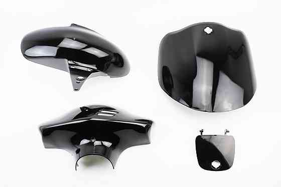 УЦІНКА Suzuki LET'S-I пластик - к-кт фарбовані 6 деталей, ЧОРНИЙ (див. фото) Киев