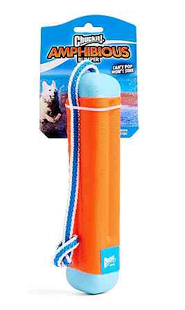 Игрушка апорт на ремне Chuckit! Amphibious Bumper плавучая игрушка для собак, размер M Винница