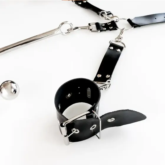 Бондажний набір із металевим анальним гаком №1 Art of Sex Beatrice Bondage set with anal hook №1 Львів