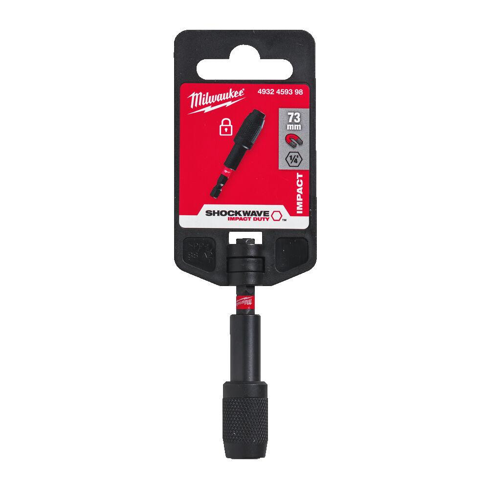 Утримувач для біт магнітний ShW MILWAUKEE, з фіксатором, 73мм Одесса - изображение 2