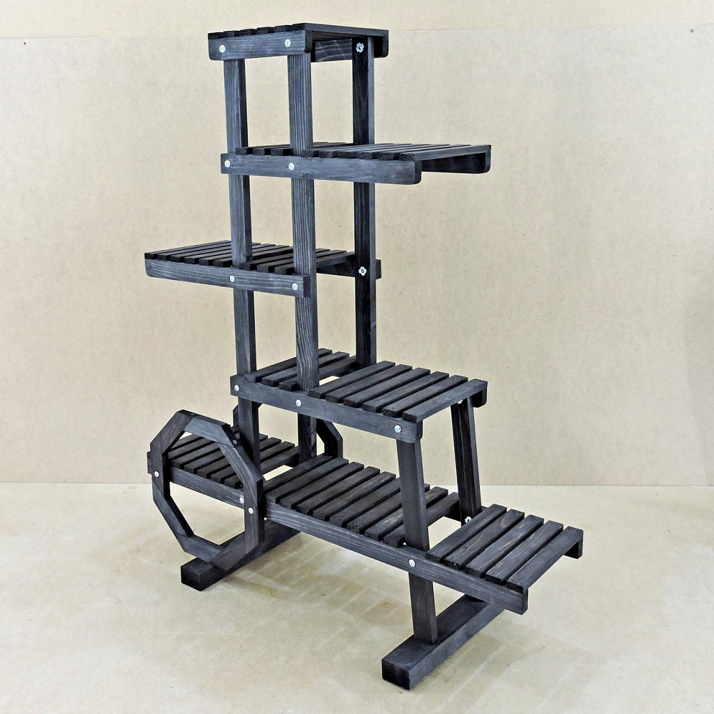 Підставка для квітів "Муліно" венге Миколаїв - фото 6