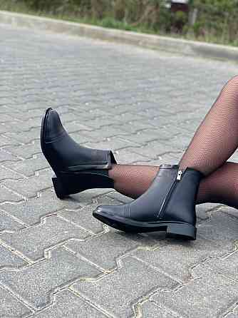 Crisma Жіночі черевики CRISMA чорні натуральна шкіра висота 16см (5386) Коломыя