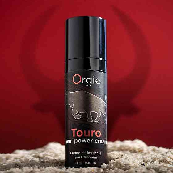 Крем для усиления эрекции Orgie Touro Power Cream, 15 мл, с таурином, гинкго и корнем женьшеня Sex Aura Киев