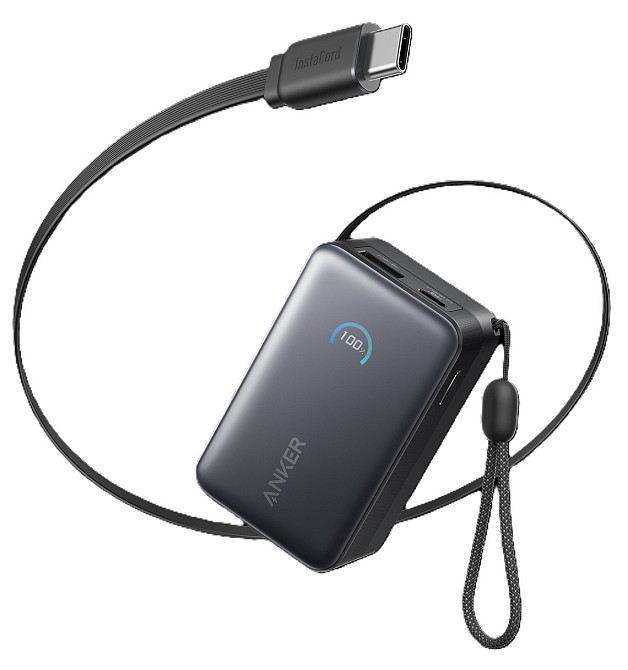 Універсальна мобільна батарея Anker Nano 10000 mAh 45 W Black (A1638H11) ( 11326 ) Харьков - изображение 7