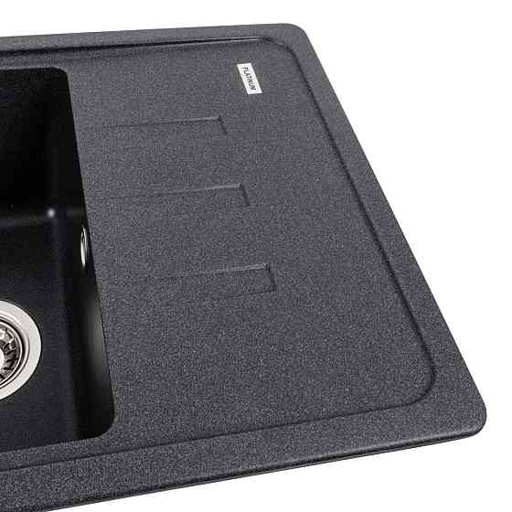 VALESO Гранітна мийка для кухні VALESO LIANA 6243 матова Карбон Коломия