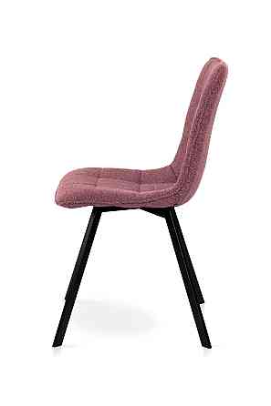 Стілець ФРЕШ (квадрат) чорний/букле цегляна Київ