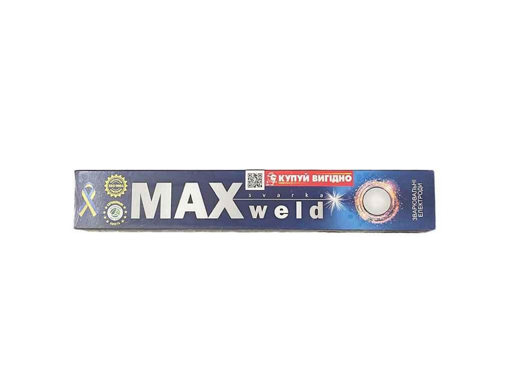 Елекроди РЦ (Е46) універсальні, 3 мм, 1кг ТМ MAXWELD   Solmir Київ - фото 1